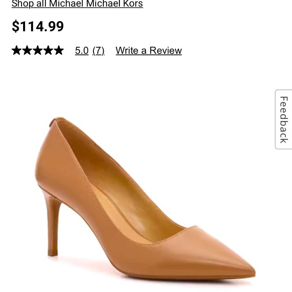 Micheal Kors high heels shoes
